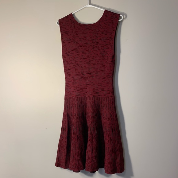 Dex Burgundy Dress - Picture 5 of 7